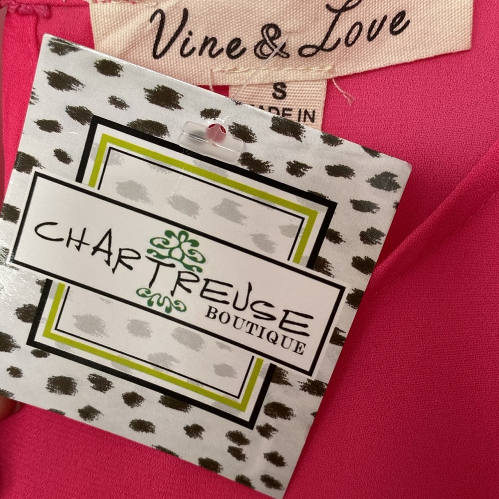VINE & LOVE pink blouse 🌸 - Picture 2 of 6